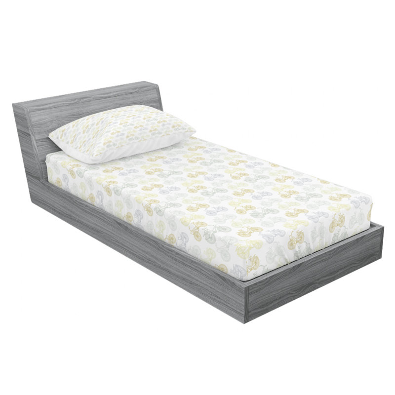 Microfiber Fitted Sheet, Twin Fitted Sheet