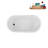 57.5'' x 29.5'' Soaking Acrylic Bathtub-90752936-83636138