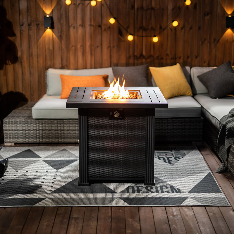 Table foyer au gaz propane 28 po