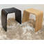 Tabouret de spa en bambou de 18 po de hauteur-91682986