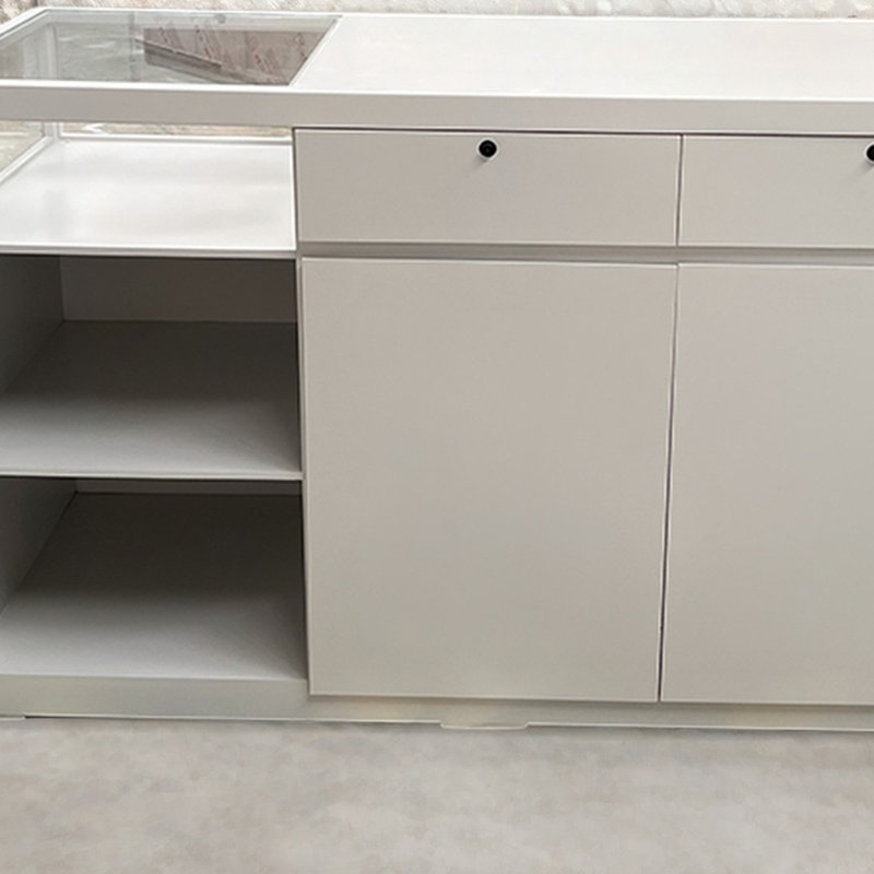 Armoire pour îlot central Simple Fashion, H 39,37 po x l 86,61 po x P 23,62 po