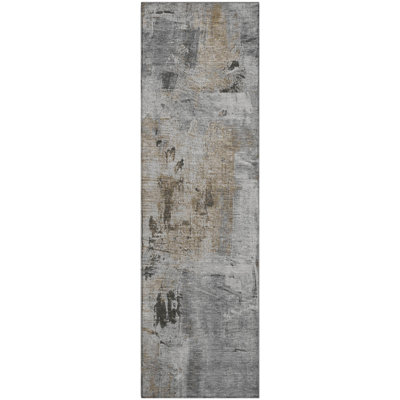 Premium Machine Washable Natoma AMF989 Abstract Rug
