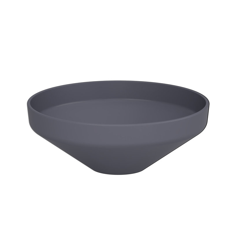 Fly 3110 Vessel Bathroom Sink, Matte Anthracite