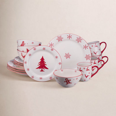Winterfest 16 Piece Dinnerware Set