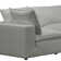 Ellaria 119.7" Square Arm Modular Sofa with Reversible Cushions