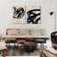 2 Piece Wrapped Canvas Wall Art
