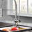 Topcraft Stainless Steel Single Handle Pull-Down Sprayer Kitchen Sink Faucet with 360° Swivel Spout-69763890
