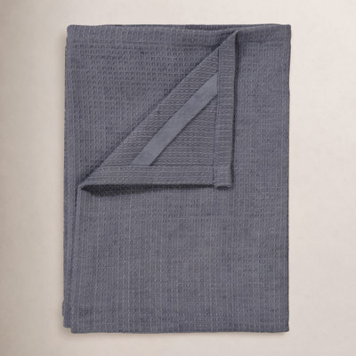 Grid Linen Tea Towel