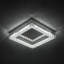 Aazim Chrome LED Flush Mount