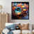 Black Single Picture Framed