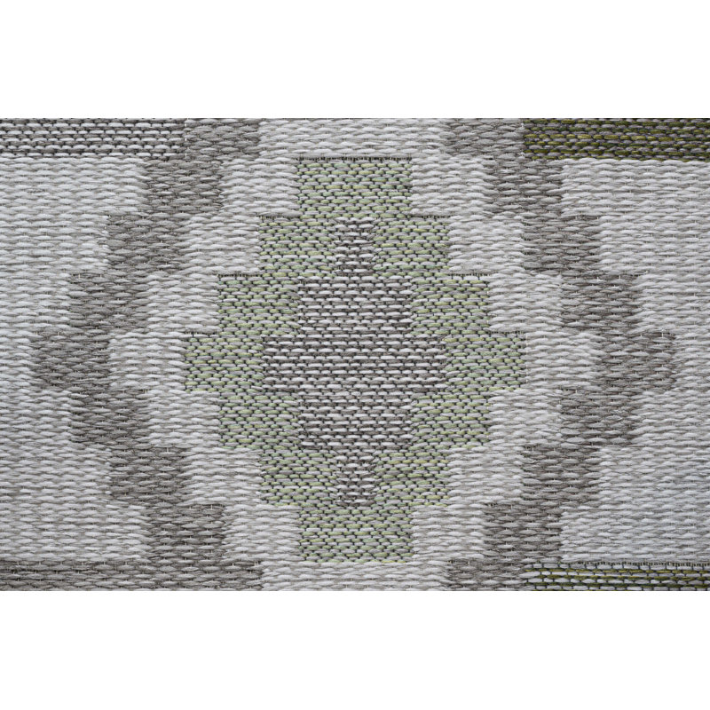 Avenir Rectangle Geometric Indoor / Outdoor Area Rug, Rectangle 120 x 170cm