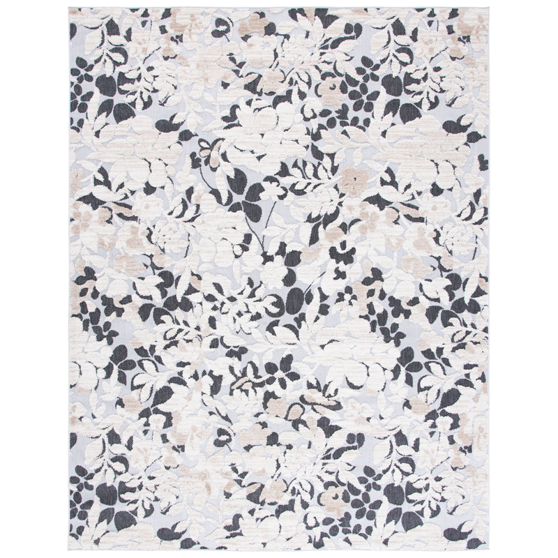 Tapis floral Glaston Performance, Carré 6 pi 7 po