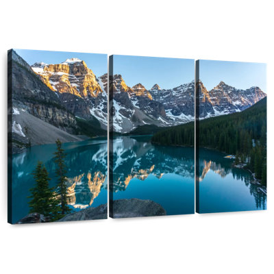 Alvord Enchanting Moraine Lake Scene