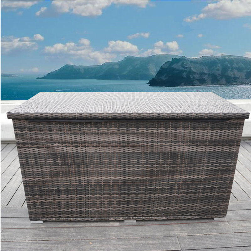 Garmond 1000 L Rattan Storage Box