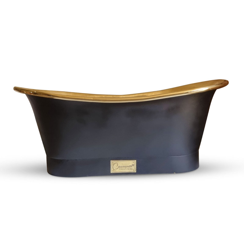1700mm x 690mm Soaking Copper Bathtub