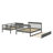 Fashionable Twin-Over-Full Bunk Bed With Trundle-1206371304