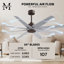 Ariella - Ventilateur de plafond à huit pales-1104360055-1104360003