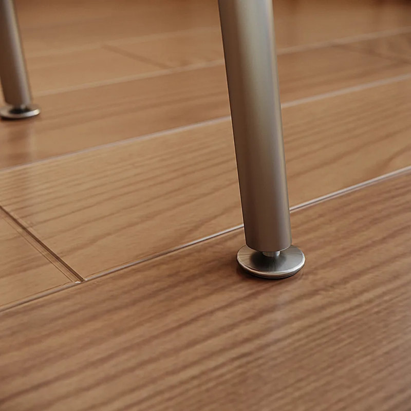 Tabouret de coiffeuse en polyuréthane avec pieds en métal