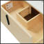 Meuble-lavabo de 30 pouces avec lavabo en céramique, tiroirs pleine extension, glissières à fermeture en douceur, conception cannelée-754341436