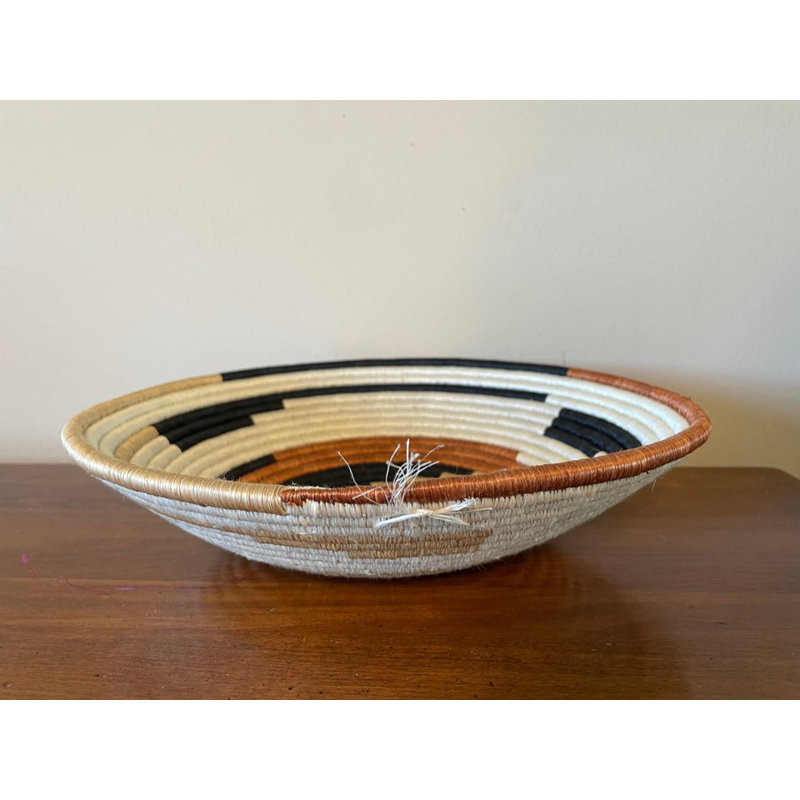 Keirstyn Handmade Grass Decorative Bowl 1
