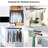 Black Foldable Wall-Mounted Drying Rack-1632369243
