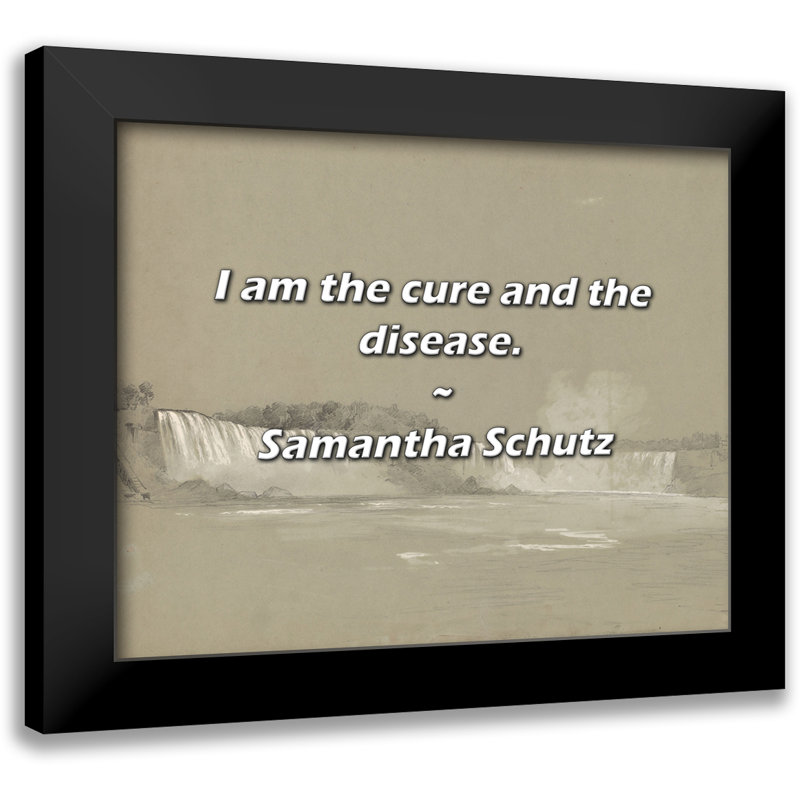 Citation de Samantha Schutz: «I am the remède et la maladie».