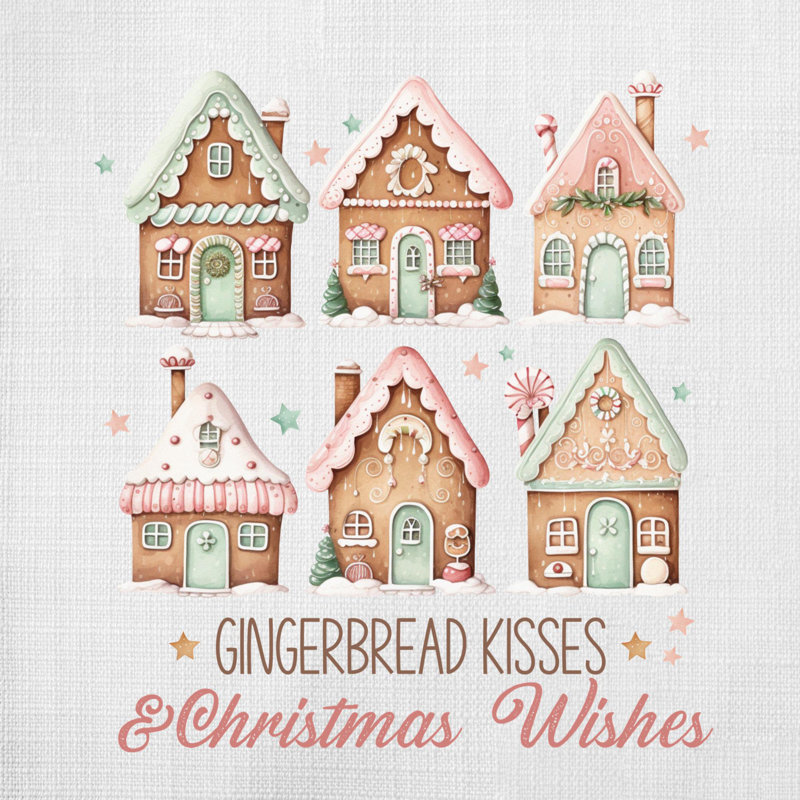 Coussin en polyester 04 Sweet Christmas, 14 po x 14 po