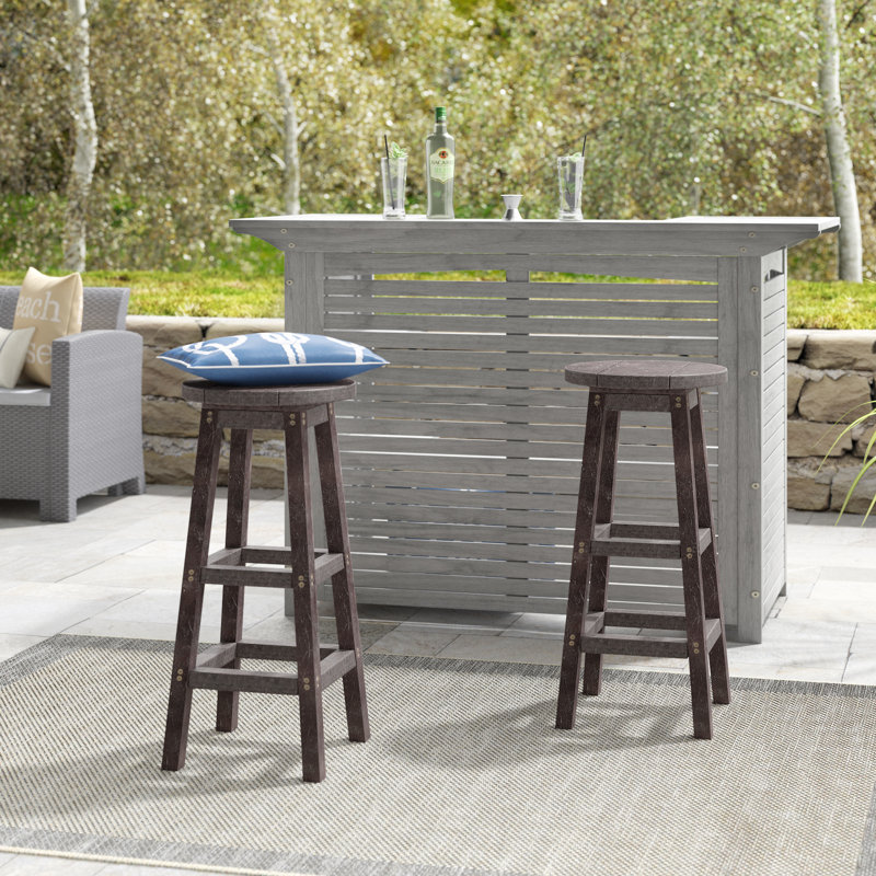 Tabouret de bar 30 po Captiva Casual, Bleu marine atlantique
