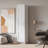 Stackable Wall Mounted Storage Cabinet With Movable Shelves, Perfect For Modern And Efficient Space Management