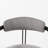 Gray and Black Upholstered Dining Arm Chair-1848874890-1848874891