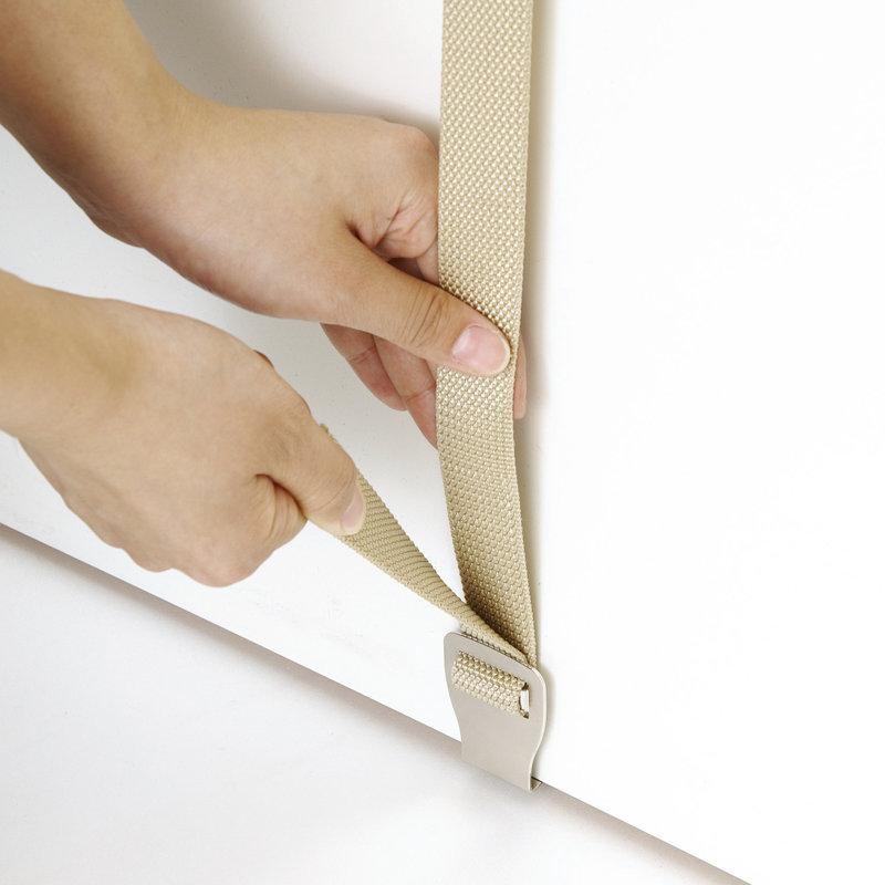 Ensemble de 2 crochets de porte en plastique Like-it
