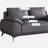 Simple elegant fashion office sofa