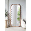 Miroir de plancher en bois de pin Harrisburg
