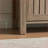 Shoe Cabinets with Slat Vented Doors, 4 Shelves, Holds 20 Pairs, Dark Taupe | Entryway | Particle Board+MDF