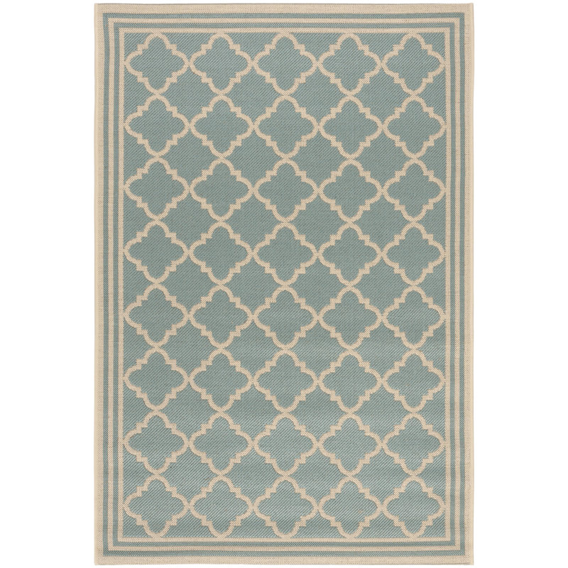 Adler Performance Geometric Indoor/Outdoor Area Rug, Rectangle 3' x 5'