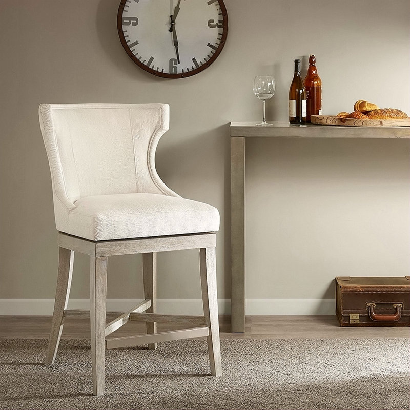 Tabouret de comptoir avec siège pivotant