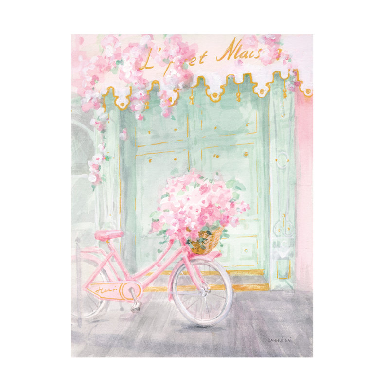 Danhui Nai, «Pastel Paris I», art sur toile, H 24 po x l 18 po x P 2 po