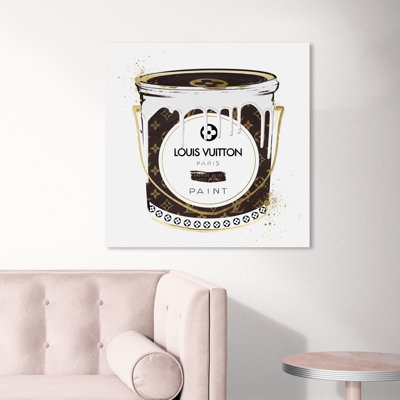 «Luxurious Paint Can II», impression sur toile
