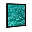 «Clear Waters, Ocean Reflection Texture Coastal Blue», impression sur cadre photo-73063297-73063298