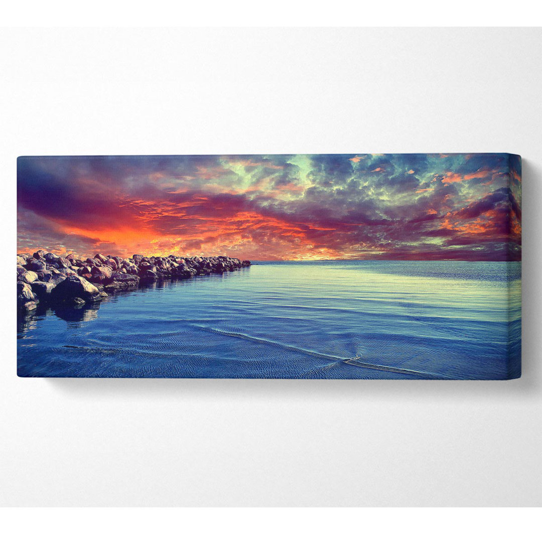 Ostsee Panoramaleinwand