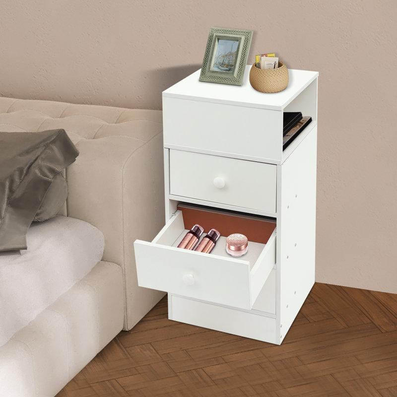 Armoire de rangement de chevet 26 po