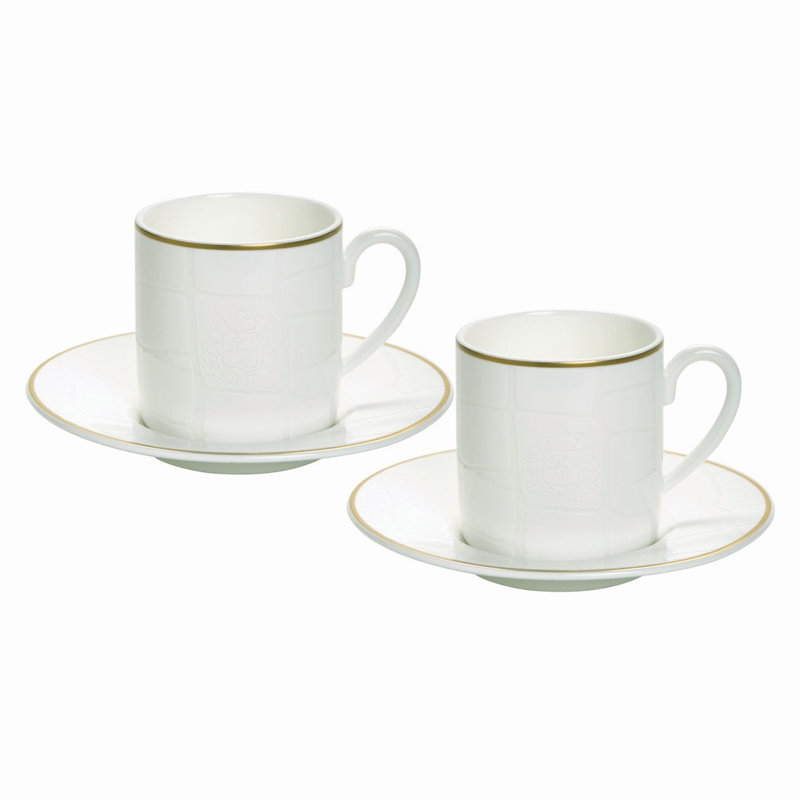 Alligator Bone China Espresso Cup