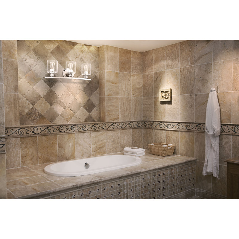 Ivy Bronx Friedman Polished Nickel Led Vanity Light