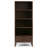 Droagh Solid Wood Mid Century Modern 60 Inch Wide Desk With 24 Inch Wide Bookcase In Walnut Brown (set Of 2)-1768680800