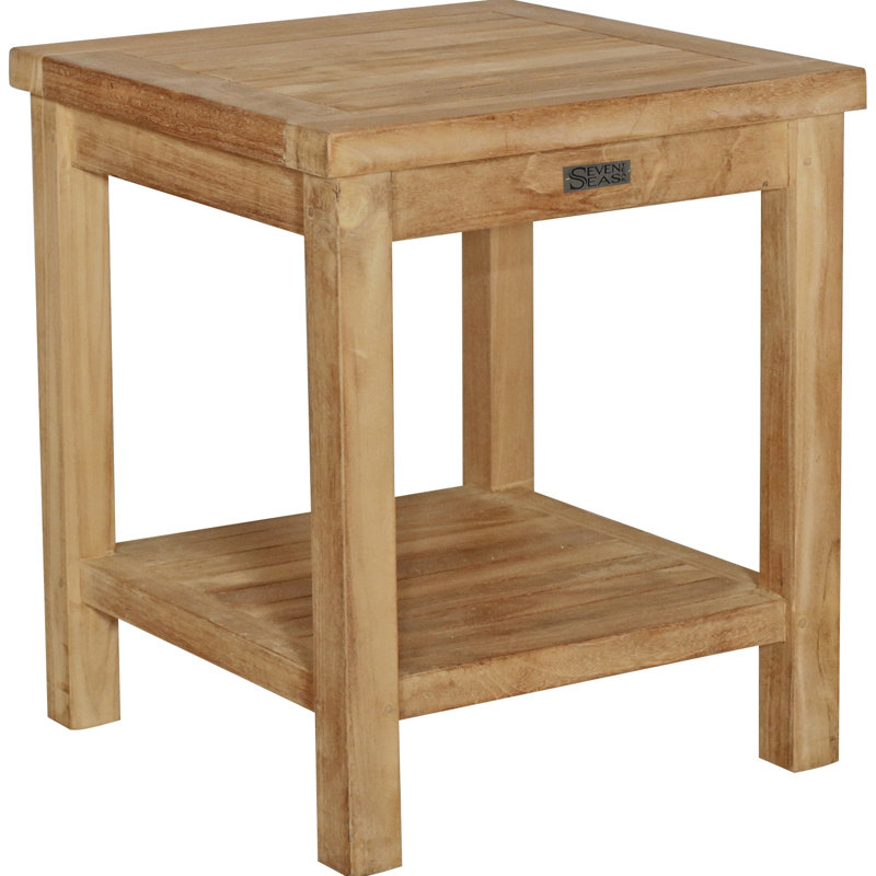 Tabouret en bois massif