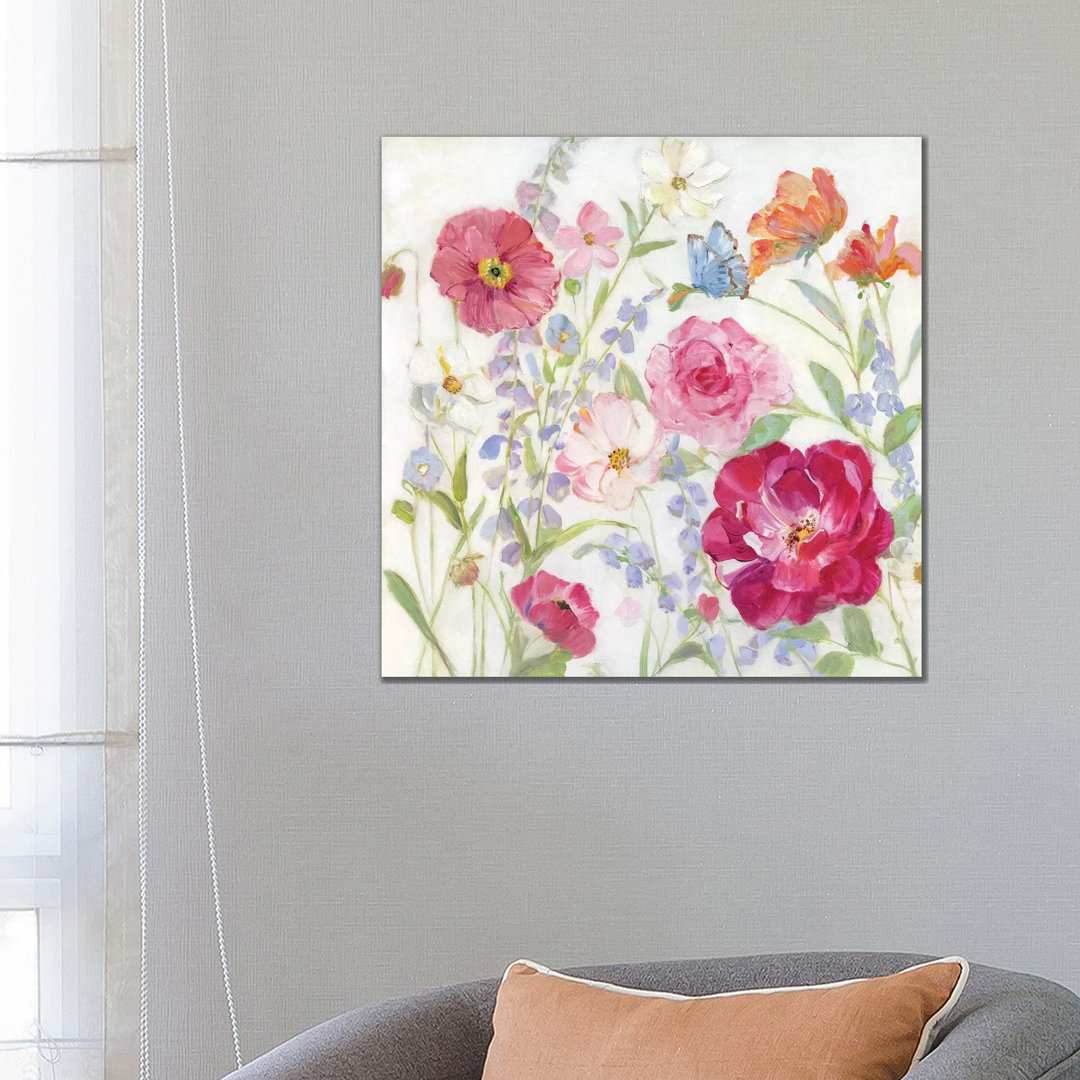 Summer Blooms by Sally Swatland - Wrapped Canvas Gallery-Wrapped Canvas Giclée