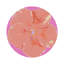 Sous-verres ronds en cuir Hibiscus Orchid-119015037
