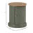 WOODFIELD ROUND ACCENT TABLE-722635951