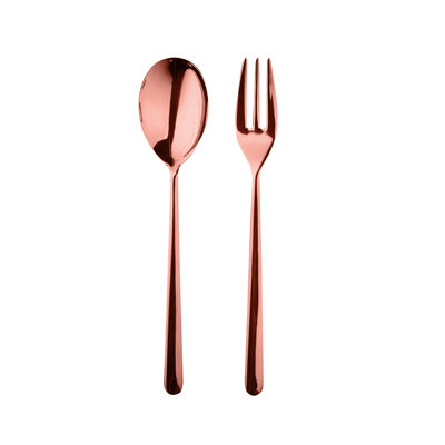 Linea 2 Piece Stainless Steel Hostess Set