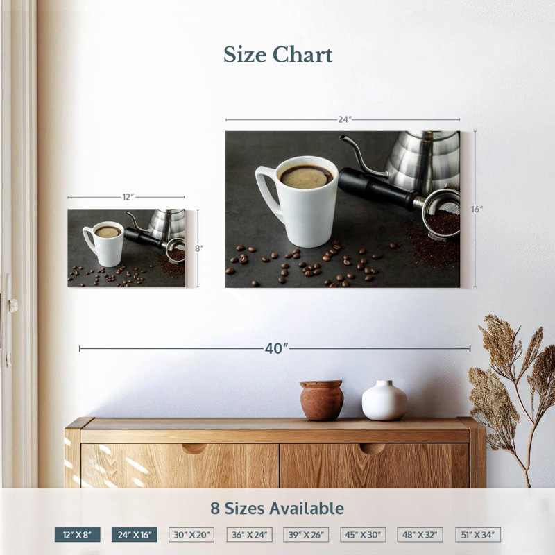 Yarlin Craft Americano, 16" H x 24" W